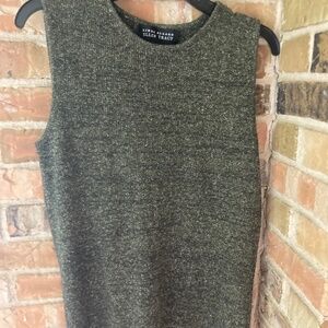 Linda Allard Ellen Tracy Moss Green Sweater Size M